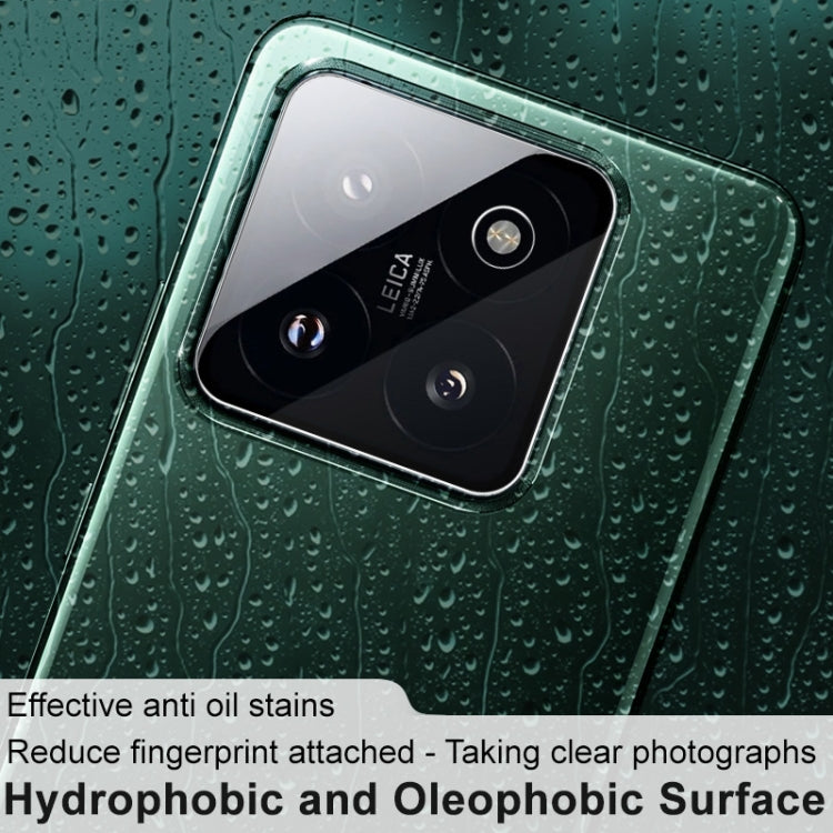 For Xiaomi 14 5G 2 PCS/Set IMAK HD Glass Rear Camera Lens Film - For Xiaomi by imak | Online Shopping South Africa | PMC TechLife | Buy Now Pay Later Mobicred