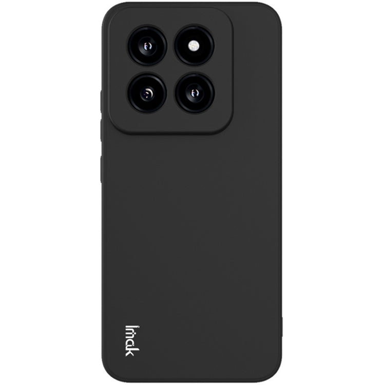 For Xiaomi 14 Pro 5G imak UC-4 Series Straight Edge TPU Phone Case(Black) - 14 Pro Cases by imak | Online Shopping South Africa | PMC Jewellery | Buy Now Pay Later Mobicred