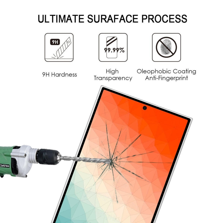 For Samsung Galaxy S24 Ultra 5G 25pcs Full Glue Screen Tempered Glass Film, Support Fingerprint Unlocking - Galaxy S24 Ultra 5G Tempered Glass by PMC Jewellery | Online Shopping South Africa | PMC Jewellery | Buy Now Pay Later Mobicred