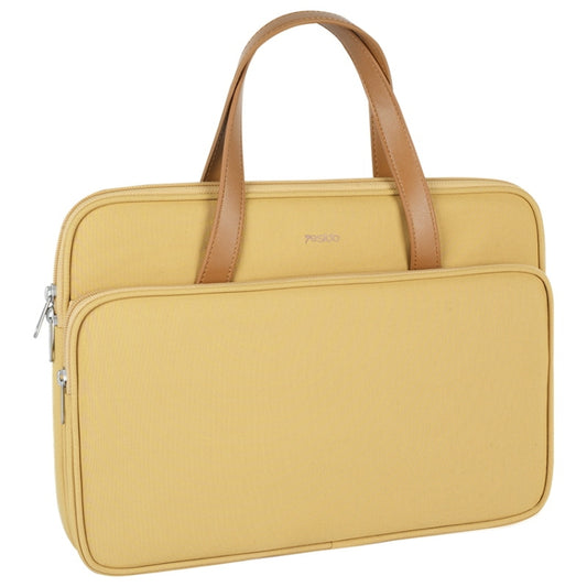 Yesido WB36 14 inch Waterproof Oxford Cloth Laptop Bag(Yellow) - 14.1 inch by Yesido | Online Shopping South Africa | PMC Jewellery | Buy Now Pay Later Mobicred