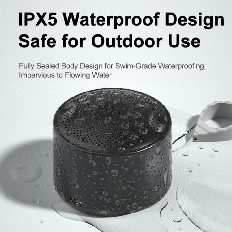 EWA A124 Portable Mini TWS Bluetooth Speaker Outdoor IPX5 Waterproof Subwoofer(Silver) - free shipping - PMC Jewellery - Order now!