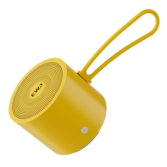 EWA A127 Outdoor IPX5 Waterproof Portable Mini TWS Wireless Bluetooth Speaker(Yellow) - Waterproof Speaker by EWA | Online Shopping South Africa | PMC Jewellery | Buy Now Pay Later Mobicred