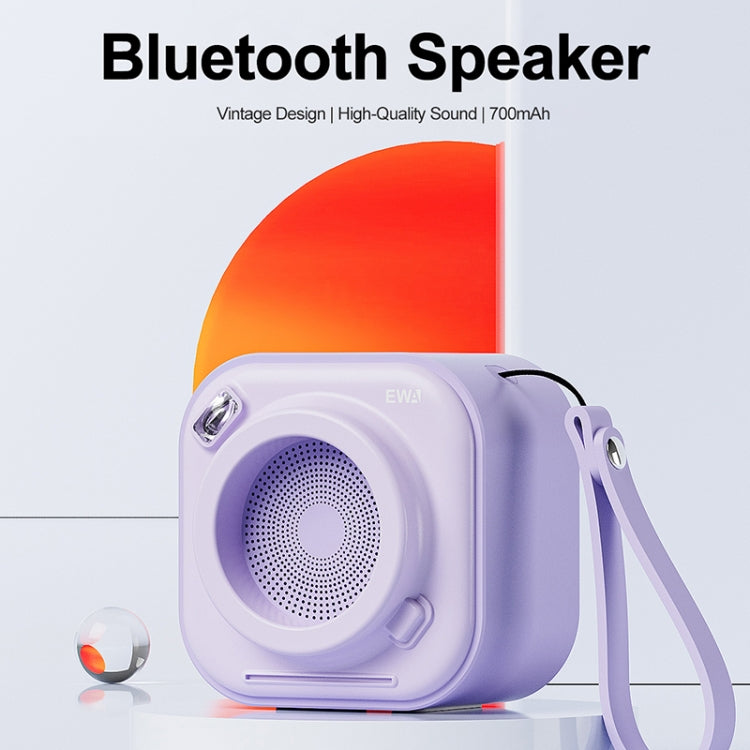 EWA A132 Portable Mini Stereo Wireless Bluetooth Speaker(Blue) - Mini Speaker by EWA | Online Shopping South Africa | PMC Jewellery | Buy Now Pay Later Mobicred