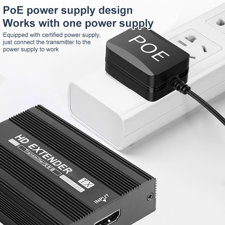 Measy ET1815 HDMI Extender Transmitter and Receiver Converter, Transmission Distance: 150m, Plug:EU - free shipping - PMC Jewellery - Order now!