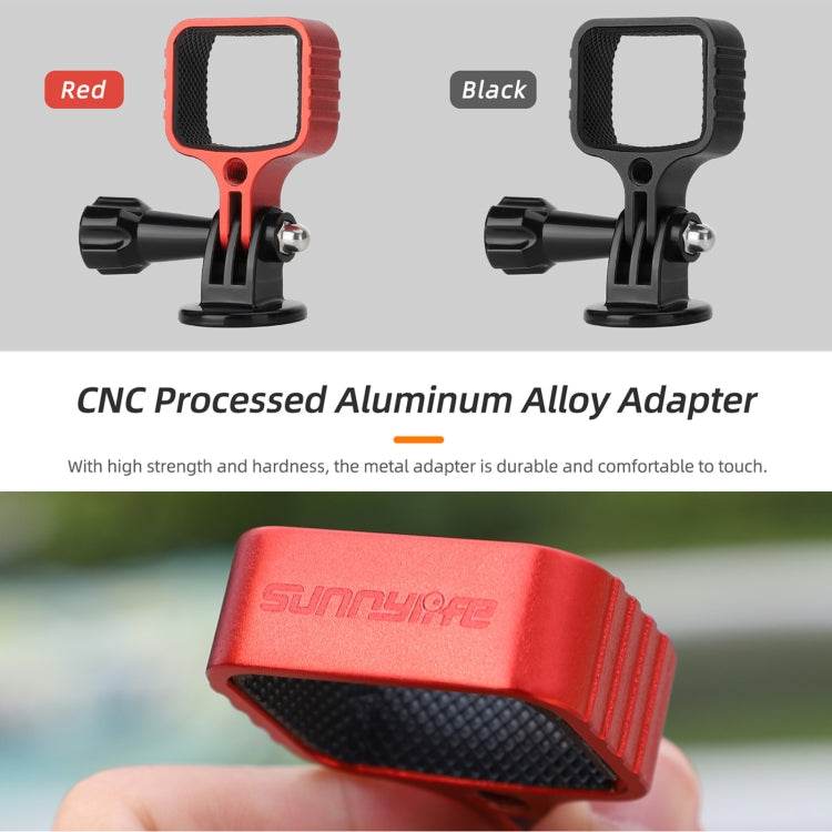 For DJI OSMO Pocket 3 Metal Expansion Bracket Adapter Frame Holder with Screw(Black) - Mount & Holder by Sunnylife | Online Shopping South Africa | PMC TechLife | Buy Now Pay Later Mobicred