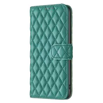 For Tecno Spark Go 2024 / 20C Diamond Lattice Wallet Flip Leather Phone Case(Green) - Tecno Cases by PMC Jewellery | Online Shopping South Africa | PMC Jewellery | Buy Now Pay Later Mobicred