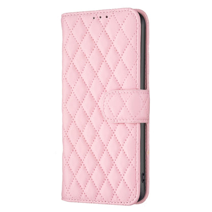 For Tecno Spark Go 2024 / 20C Diamond Lattice Wallet Flip Leather Phone Case(Pink) - Tecno Cases by PMC Jewellery | Online Shopping South Africa | PMC Jewellery | Buy Now Pay Later Mobicred