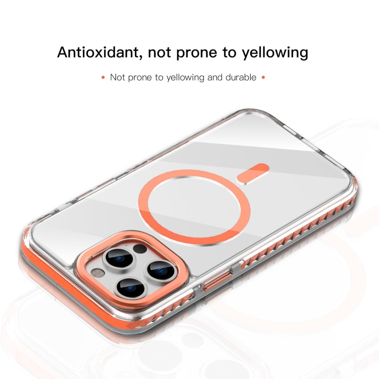 For iPhone 15 Pro Mutural Cushion Series MagSafe Magnetic Phone Case(Black) - iPhone 15 Pro Cases by Mutural | Online Shopping South Africa | PMC TechLife