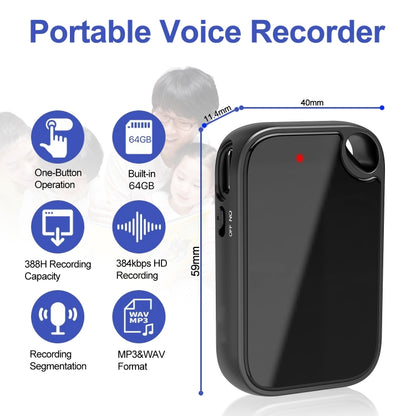 C18 Smart HD Voice Recorder with OTG Cable, Capacity:64GB - Recording Pen by PMC Jewellery | Online Shopping South Africa | PMC Jewellery | Buy Now Pay Later Mobicred