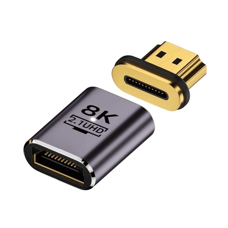 8K 60Hz HDTV to HDTV Magnetic Adapter, Straight - Adapter by PMC Jewellery | Online Shopping South Africa | PMC Jewellery | Buy Now Pay Later Mobicred
