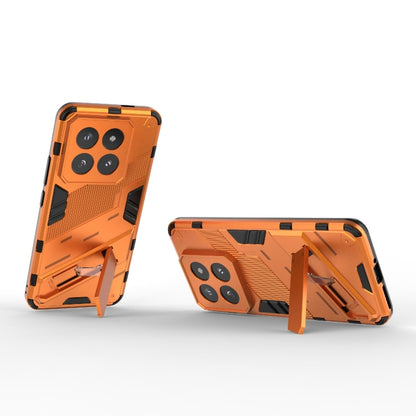 For Xiaomi 14 Pro 5G Punk Armor 2 in 1 PC + TPU Phone Case with Holder(Orange) - 14 Pro Cases by PMC Jewellery | Online Shopping South Africa | PMC Jewellery | Buy Now Pay Later Mobicred