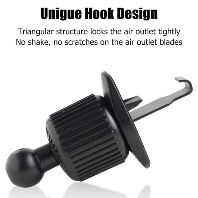 360 Degree Rotating Car Air Outlet Magnetic Phone Holder(Black) - free shipping - PMC TechLife - Order now!