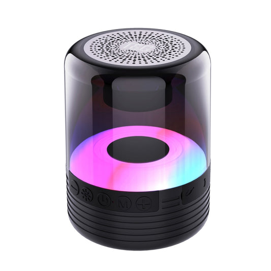 T&G TG369 Portable mini LED Wireless Bluetooth Speaker(Black) - Mini Speaker by T&G | Online Shopping South Africa | PMC Jewellery | Buy Now Pay Later Mobicred