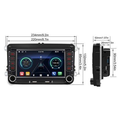 S9070 For Volkswagen 7 inch Portable Car MP5 Player Support CarPlay / Android Auto, Specification:1GB+32GB(Black) - Car MP3 & MP4 & MP5 by PMC Jewellery | Online Shopping South Africa | PMC Jewellery