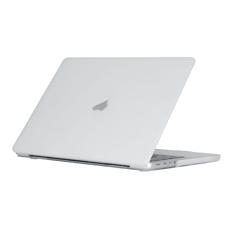 For MacBook Pro 14.2 inch 2024 Laptop Matte Style Protective Case(Transparent) - MacBook Pro Cases by PMC Jewellery | Online Shopping South Africa | PMC Jewellery | Buy Now Pay Later Mobicred