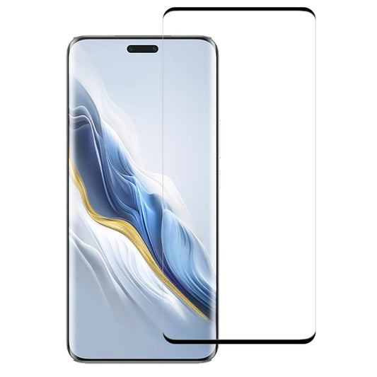 For Honor Magic6 Pro / X60 Pro 9H HD 3D Curved Edge Tempered Glass Film(Black) - Honor Tempered Glass by PMC Jewellery | Online Shopping South Africa | PMC Jewellery | Buy Now Pay Later Mobicred