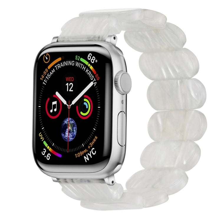 For Apple Watch SE 2023 40mm Stretch Rope Resin Watch Band(Fluorescent Color) - Watch Bands by PMC TechLife | Online Shopping South Africa | PMC TechLife