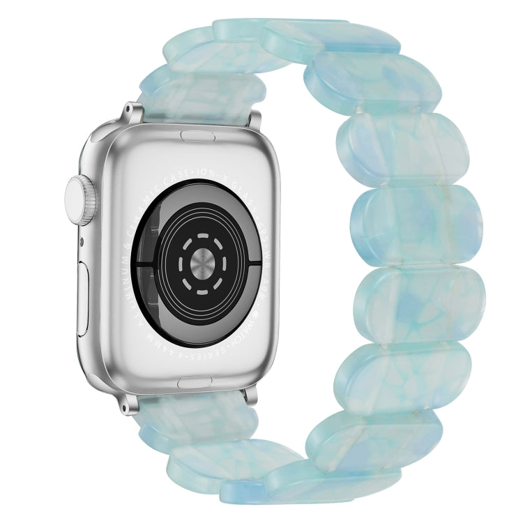 For Apple Watch Ultra 49mm Stretch Rope Resin Watch Band(Ice Green) - Watch Bands by PMC TechLife | Online Shopping South Africa | PMC TechLife