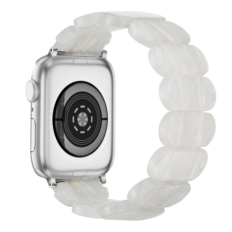 For Apple Watch Series 6 40mm Stretch Rope Resin Watch Band(Fluorescent Color) - Watch Bands by PMC TechLife | Online Shopping South Africa | PMC TechLife