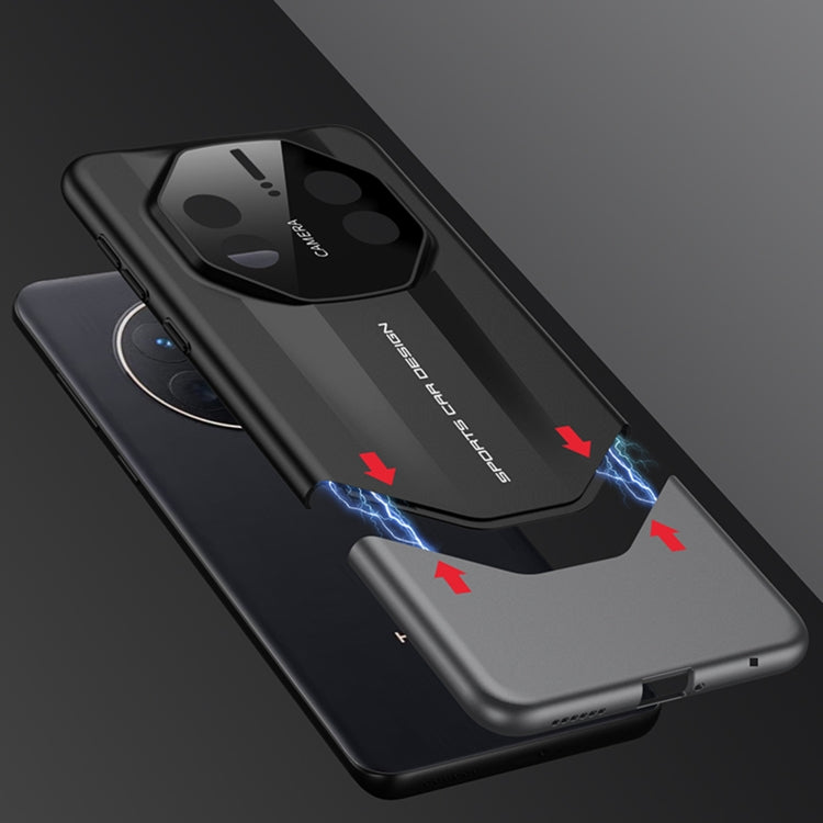 For Huawei Mate 50 Pro GKK Imitation Ultimate Design All-inclusive Shockproof Phone Case(Red) - free shipping - PMC Jewellery - Order now!