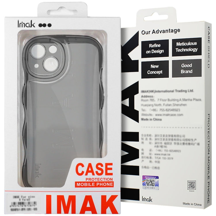 For Xiaomi 14 5G IMAK Wave Bubble Soft Shockproof Phone Case(Transparent) - 14 Cases by imak | Online Shopping South Africa | PMC Jewellery | Buy Now Pay Later Mobicred