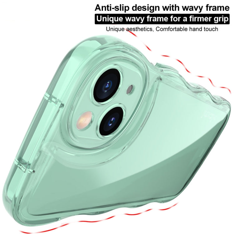 For Xiaomi 14 Pro 5G IMAK Wave Bubble Soft Shockproof Phone Case(Transparent) - 14 Pro Cases by imak | Online Shopping South Africa | PMC Jewellery | Buy Now Pay Later Mobicred