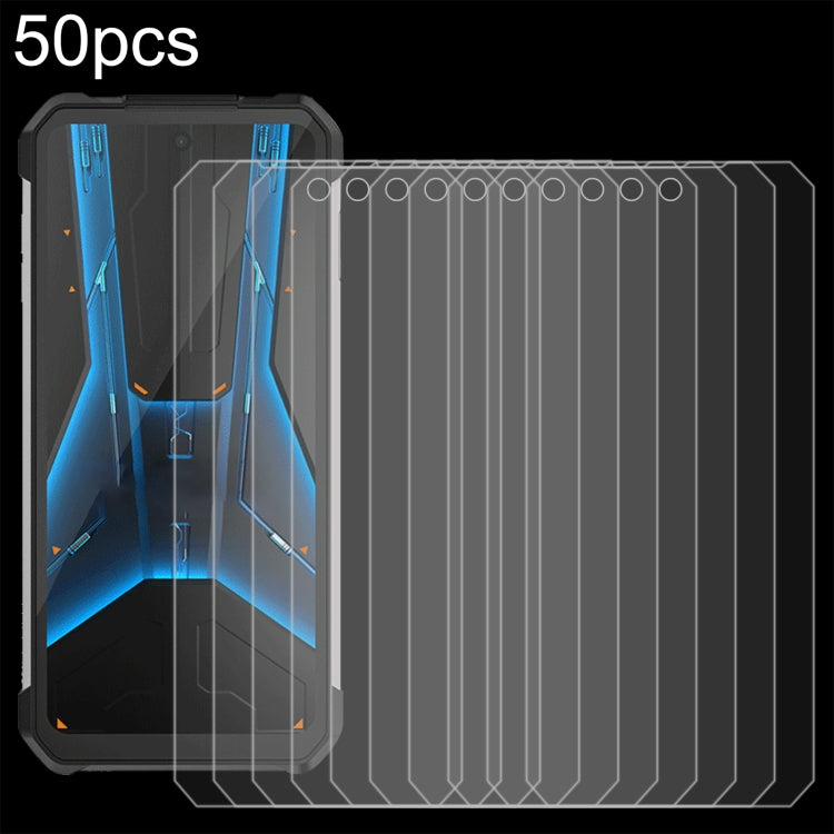 For Unihertz 8849 Tank 2 Pro 50pcs 0.26mm 9H 2.5D Tempered Glass Film - Others by PMC TechLife | Online Shopping South Africa | PMC TechLife | Buy Now Pay Later Mobicred