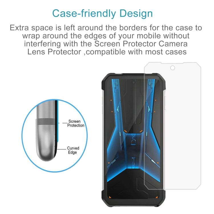 For Unihertz 8849 Tank 2 Pro 50pcs 0.26mm 9H 2.5D Tempered Glass Film - Others by PMC TechLife | Online Shopping South Africa | PMC TechLife | Buy Now Pay Later Mobicred
