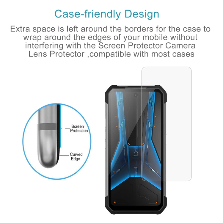 For Unihertz 8849 Tank 3S 50pcs 0.26mm 9H 2.5D Tempered Glass Film - Others by PMC TechLife | Online Shopping South Africa | PMC TechLife | Buy Now Pay Later Mobicred