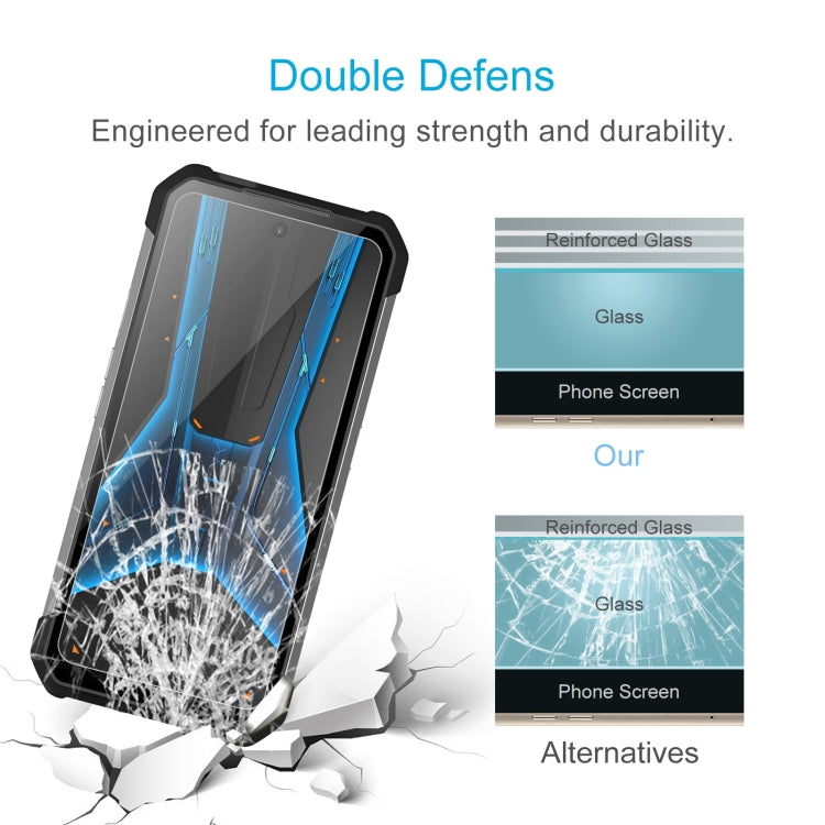For Unihertz 8849 Tank 3S 50pcs 0.26mm 9H 2.5D Tempered Glass Film - Others by PMC TechLife | Online Shopping South Africa | PMC TechLife | Buy Now Pay Later Mobicred