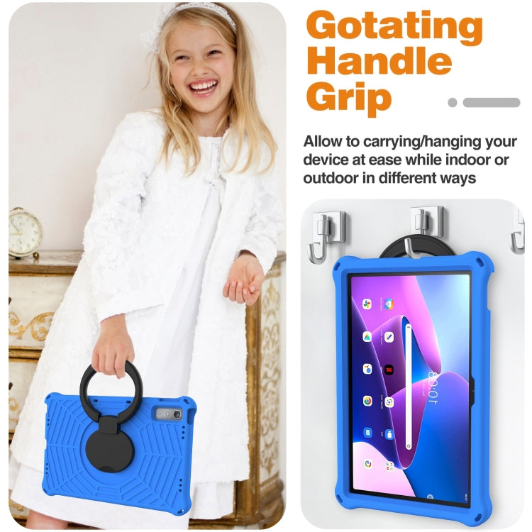 For Lenovo Tab P11 Gen2/P11 Pro/Pad Pro Spider King Silicone Protective Tablet Case(Blue) - Lenovo by PMC TechLife | Online Shopping South Africa | PMC TechLife | Buy Now Pay Later Mobicred