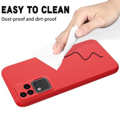 For vivo S18 / S18 Pro / V30 / V30 Pro Solid Color Liquid Silicone Dropproof Full Coverage Protective Case(Red) - S18 Cases by PMC Jewellery | Online Shopping South Africa | PMC Jewellery