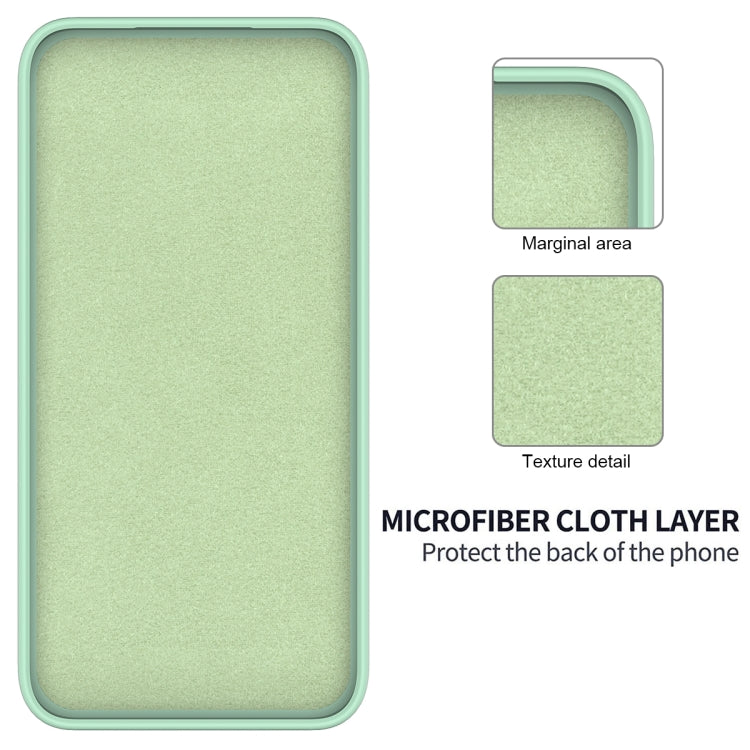 For vivo S18 / S18 Pro / V30 / V30 Pro Solid Color Liquid Silicone Dropproof Full Coverage Protective Case(Green) - S18 Cases by PMC Jewellery | Online Shopping South Africa | PMC Jewellery