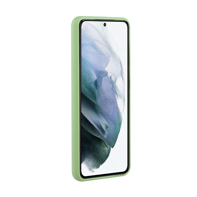 For Samsung Galaxy S24+ / S25+ Card Slot Design Shockproof TPU Phone Case(Matcha Green) - Galaxy S24+ 5G Cases by PMC Jewellery | Online Shopping South Africa | PMC Jewellery | Buy Now Pay Later Mobicred