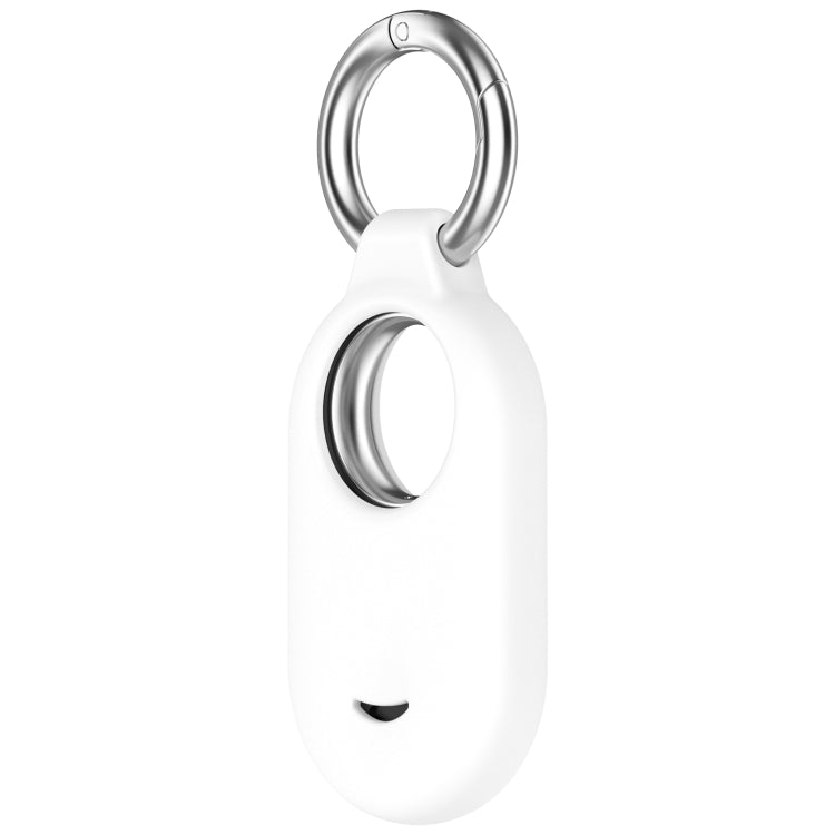 For Samsung Galaxy SmartTag 2 Location Tracker Portable Silicone Protective Case(White) - SmartTag Accessories by PMC TechLife | Online Shopping South Africa | PMC TechLife
