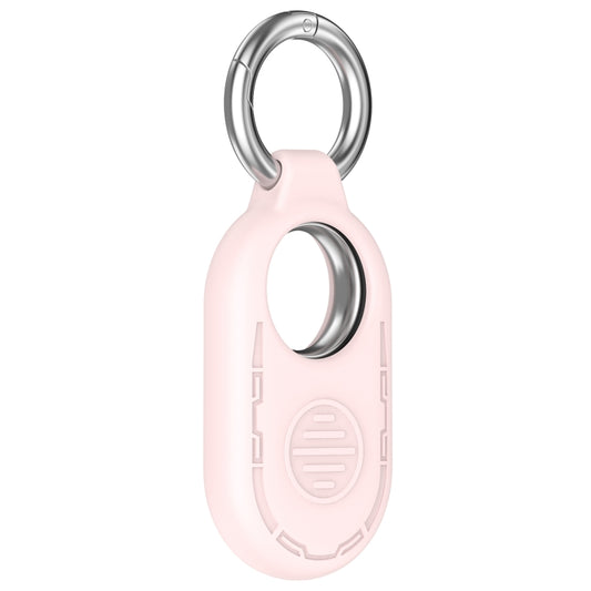 For Samsung Galaxy SmartTag 2 Location Tracker Portable Silicone Protective Case(Light Pink) - SmartTag Accessories by PMC Jewellery | Online Shopping South Africa | PMC Jewellery