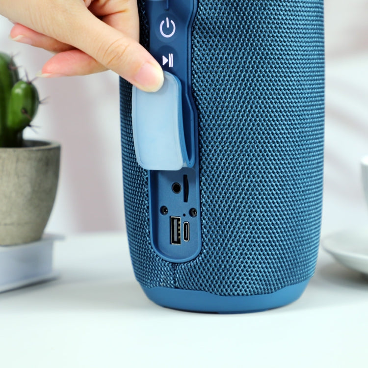 T&G TG663 Portable Colorful LED Wireless Bluetooth Speaker Outdoor Subwoofer(Blue) - free shipping - PMC Jewellery - Order now!