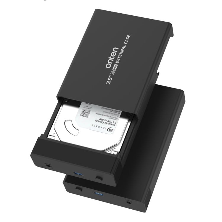 Onten UHD3 3.5 inch USB3.0 HDD External Hard Drive Enclosure(UK Plug) - HDD Enclosure by Onten | Online Shopping South Africa | PMC Jewellery | Buy Now Pay Later Mobicred