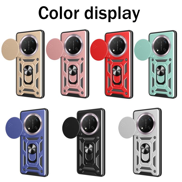 For Honor X60 Pro / X9c Sliding Camera Cover Design TPU+PC Phone Case(Green) - free shipping - PMC TechLife - Order now!