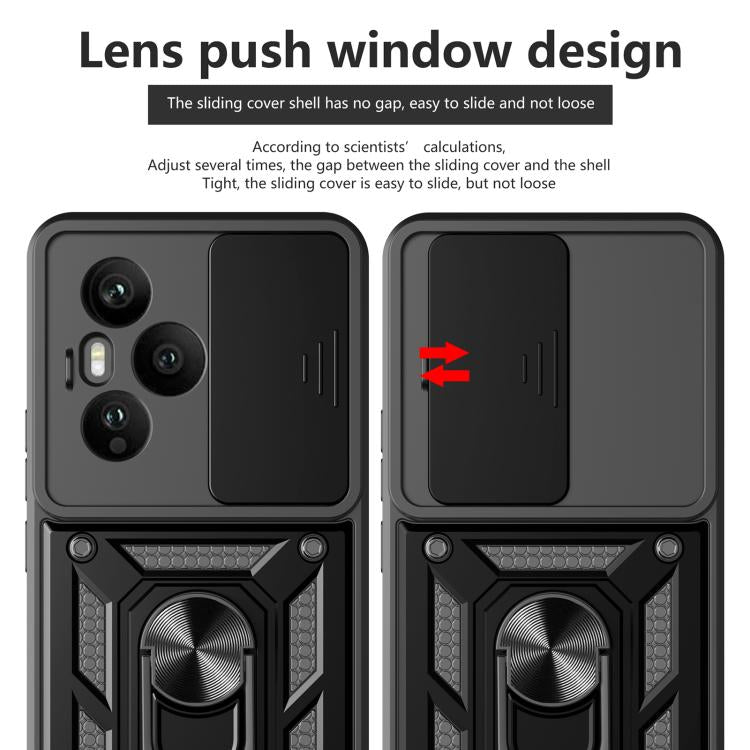 For Honor 400 Pro Global 160.8mm Sliding Camera Cover Design TPU+PC Phone Case(Silver) - free shipping - PMC TechLife - Order now!