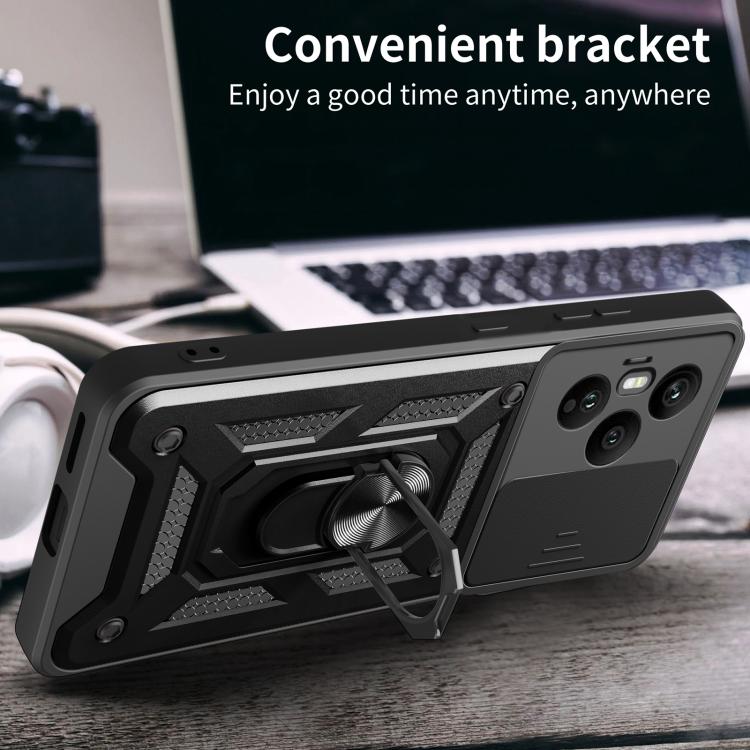 For Honor 400 Pro Global 160.8mm Sliding Camera Cover Design TPU+PC Phone Case(Silver) - free shipping - PMC TechLife - Order now!
