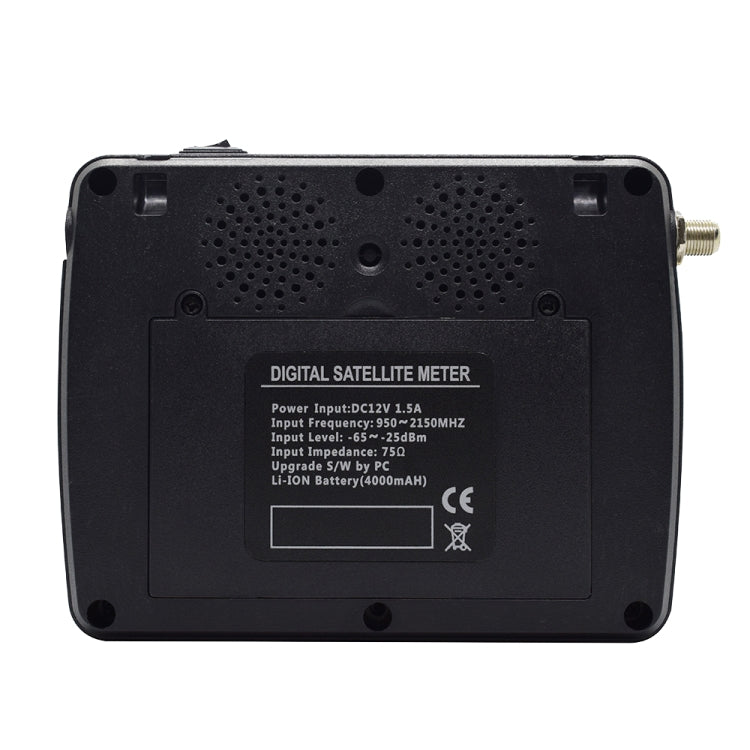 iBRAVEBOX V10 Finder Max 4.3 inch Display Digital Satellite Meter Signal Finder, Support DVB-S/S2/S2X, Plug Type:AU Plug(Black) - Satellite Finder by PMC TechLife | Online Shopping South Africa | PMC TechLife | Buy Now Pay Later Mobicred