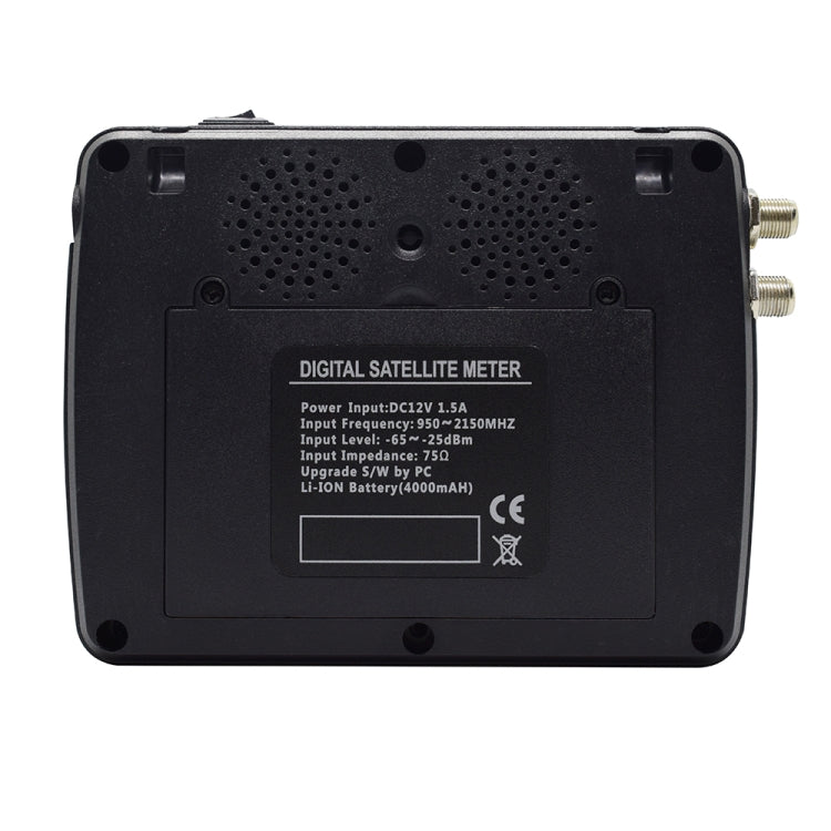 iBRAVEBOX V10 Finder Pro 4.3 inch Display Digital Satellite Meter Signal Finder, Support DVB-S/S2/S2X/T/T2/C, Plug Type:US Plug(Black) - free shipping - PMC TechLife - Order now!