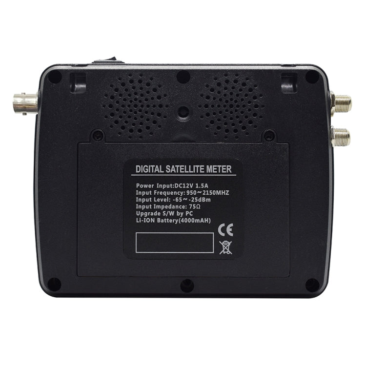 iBRAVEBOX V10 Finder Pro+ 4.3 inch Display Digital Satellite Meter Signal Finder, Support DVB-S/S2/S2X/T/T2/C AHD, Plug Type:US Plug(Black) - Satellite Finder by PMC TechLife | Online Shopping South Africa | PMC TechLife | Buy Now Pay Later Mobicred