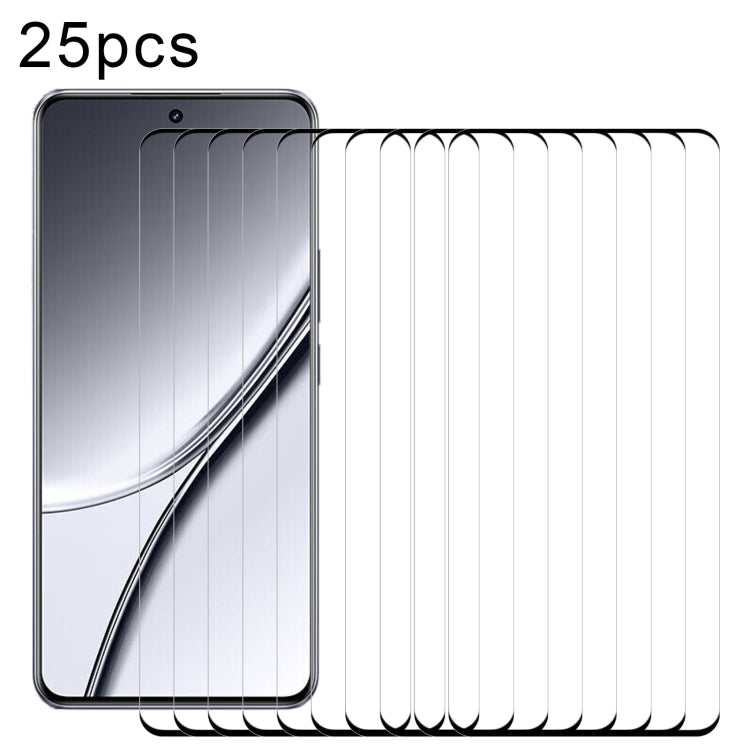 For Realme GT5 Pro 25pcs 3D Curved Edge Full Screen Tempered Glass Film - GT5 Pro Tempered Glass by PMC Jewellery | Online Shopping South Africa | PMC Jewellery | Buy Now Pay Later Mobicred