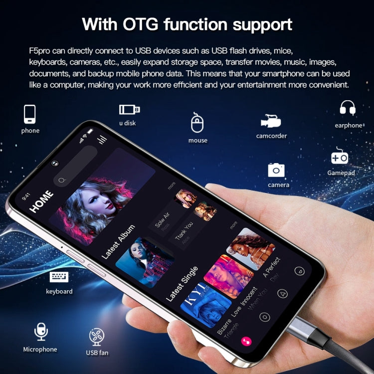 F15 Pro+ / U29, 3GB+32GB, 6.53 inch Screen, Face Identification, Android 8.1 MTK6737 Quad Core, Network: 4G, OTG, Dual SIM(White) - free shipping - PMC TechLife - Order now!