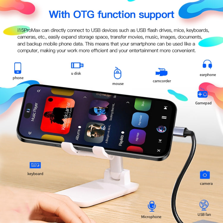 i15ProMax / U18, 3GB+32GB, 6.53 inch Face Identification Android 8.1 MTK6737 Quad Core, Network: 4G, OTG, Dual SIM(Black) -  by PMC TechLife | Online Shopping South Africa | PMC TechLife