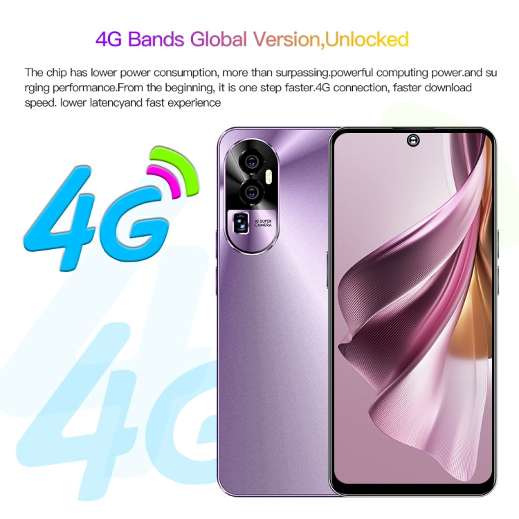 Reno10Pro+ / U22, 3GB+32GB, 6.53 inch Screen, Face Identification, Android 8.1 MTK6737 Quad Core, Network: 4G, OTG, Dual SIM(Purple) -  by PMC TechLife | Online Shopping South Africa | PMC TechLife