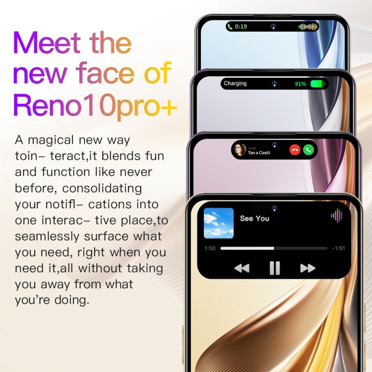 Reno10Pro+ / U22, 3GB+32GB, 6.53 inch Screen, Face Identification, Android 8.1 MTK6737 Quad Core, Network: 4G, OTG, Dual SIM(Black) -  by PMC TechLife | Online Shopping South Africa | PMC TechLife