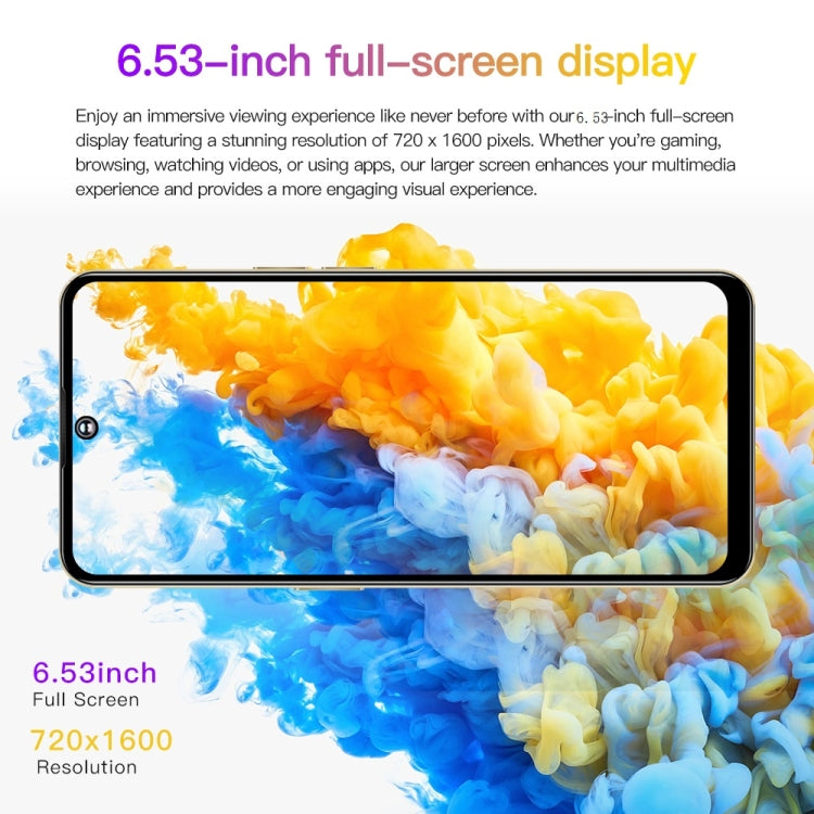Reno10Pro+ / U22, 3GB+32GB, 6.53 inch Screen, Face Identification, Android 8.1 MTK6737 Quad Core, Network: 4G, OTG, Dual SIM(Black) -  by PMC TechLife | Online Shopping South Africa | PMC TechLife